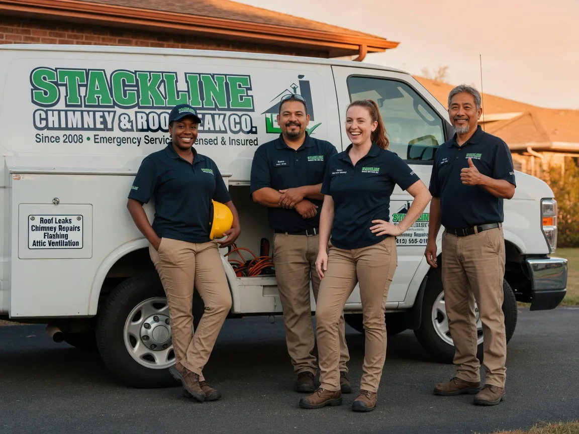 Chimney flashing repair company in Maywood, NE